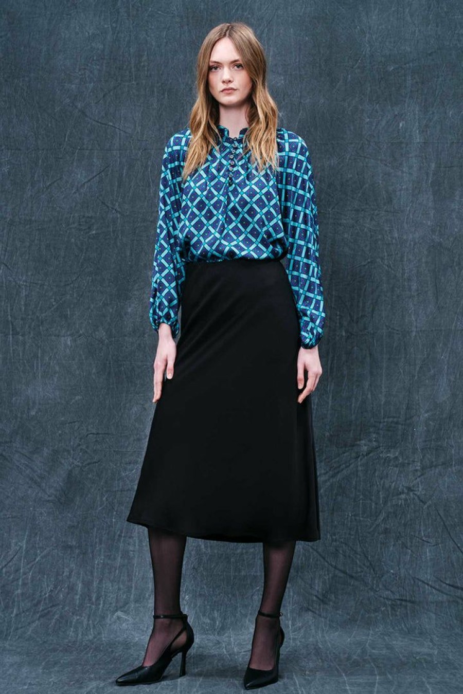 Naiset Haris Cotton Hameet | Pure Viscose A-Line Skirt